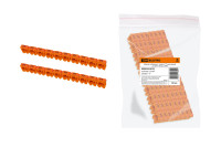 Маркер наборный - символ "3" оранжевый 2,5 мм2 (150 шт.) TDM Electric, SQ0534-0019