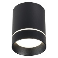 ST LUCE ST115.432.12 Светильник потолочный Черный LED 1*12W 3000K 840Lm Ra>90 120° IP20 D79xH100 170-240V
