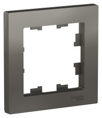 ATN000901 - ATLASDESIGN 1-постовая РАМКА, СТАЛЬ, Systeme Electric ATN000901 - ATLASDESIGN 1-постовая РАМКА, СТАЛЬ, Systeme Electric