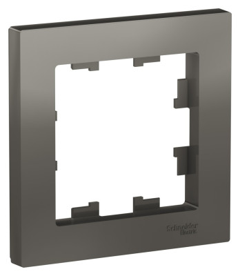 ATN000901 - ATLASDESIGN 1-постовая РАМКА, СТАЛЬ, Systeme Electric