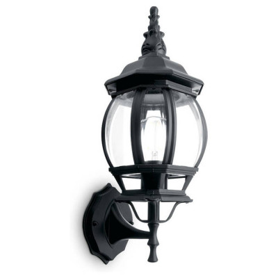 Светильник садово-парковый, 100W 230V E27 черный, 8101/PL8101 (на стену вверх), Feron 11096