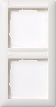 110203 Gira Рамка 2-я вертикальная с полем для надписи