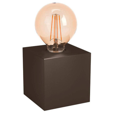 43549 Настольная лампа PRESTWICK 2, 1Х40W, E27, L100, B100, H100, сталь, темная бронза