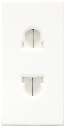 Donel Розетка euro-US, 1 мод., бел. (22.5х45мм), серия (тип) DF6,DF63W