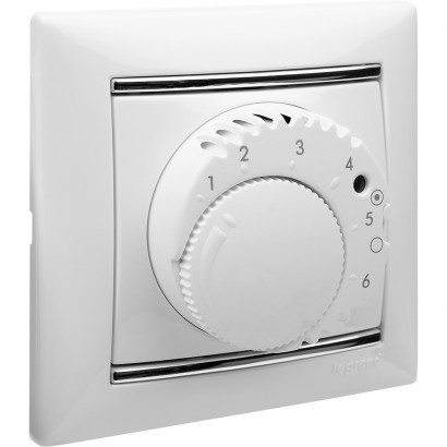 Legrand Терморегулятор для тёплого пола - Legrand Valena - 16А 250В - белый, 770091