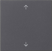 536128 Gira Накладка управления жалюзи с символами стрелок System 3000 536128 Gira Накладка управления жалюзи с символами стрелок System 3000