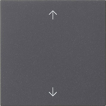 536128 Gira Накладка управления жалюзи с символами стрелок System 3000