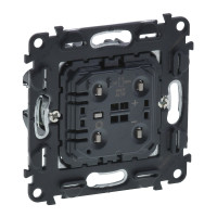 Legrand Valena IN'MATIC.Светорегулятор кнопочный для балластов 1-10В с нейтралью.Безвинтовые зажимы, 752067