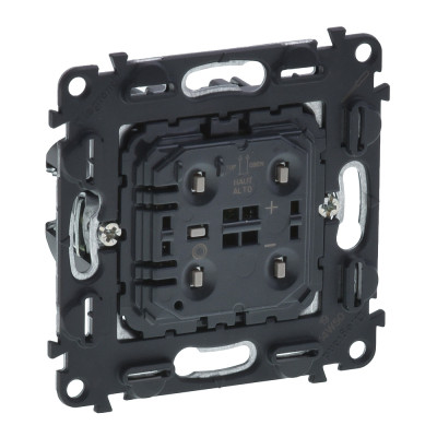 Legrand Valena IN'MATIC.Светорегулятор кнопочный для балластов 1-10В с нейтралью.Безвинтовые зажимы, 752067