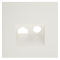 Накладка для розетки TV+RJ45 кат. 6, S70 (хлопок), VLS002713