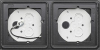 5502910 Gira Корпус накладного монтажа 2-местн. System 106 5502910 Gira Корпус накладного монтажа 2-местн. System 106
