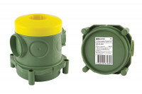 Установочная коробка СП 82х80х91,5мм, для заливки в бетон, инд. штрихкод, TDM Electric, SQ1402-9404