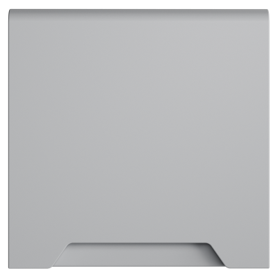 Накладка для розетки с заземлением, защитными шторками и крышкой, S70 (серый), VLS000816