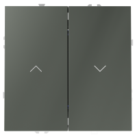 Выключатель встраиваемый VOLTUM S70 для жалюзи 10А, (титан), VLS020706 Выключатель встраиваемый VOLTUM S70 для жалюзи 10А, (титан), VLS020706