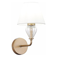 Evoluce SLE107421-01 Светильник настенный Золотистый/Белый E14 1*60W