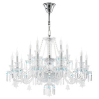 Lightstar 716154 (MD000010-10+5) Люстра подвесная CAMPANA 15х60W E14 ХРОМ (в комплекте)