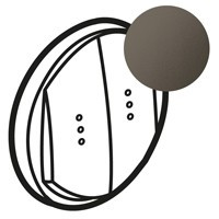 67904 - Лицевая панель - Программа Celiane - выключатель/переключатель двухклавишный Кат. № 0 670 01/02/31/3, Legrand