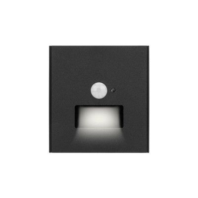 Подсветка настенная STRONG для ног с/у антрацит KRANZ, KR-78-0727-5