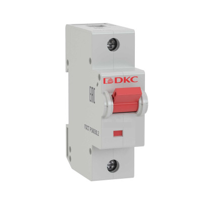 ДКС Авт. выкл. модульный YON MD125 1P 100А D 15kA (упак. 12шт), MD125-1D100