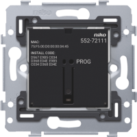 Niko Home Control Механизм выключателя 1-клавишного, Zigbee, 552-72111
