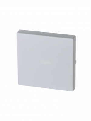 ABB BJE Solo/Future Белый бархат Клавиша 1-ая