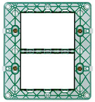 Vimar Суппорт для 6 модулей (3+3) с винтами, 14619