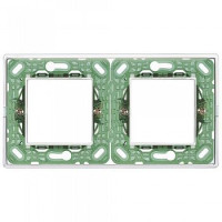 Vimar Накладка для 4 модулей (2+2) расстояние между центрами 71мм рефлекс воздушная, 14643.42 Vimar Накладка для 4 модулей (2+2) расстояние между центрами 71мм рефлекс воздушная, 14643.42