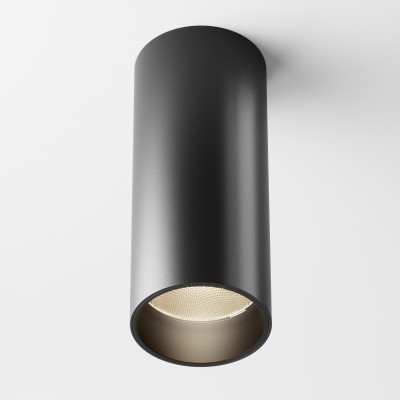 Maytoni Потолочный светильник FOCUS LED 3000K 1x12Вт 50° Dim Triac Черный C056CL-L12B3K-W-D-B, C056CL-L12B3K-W-D-B