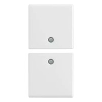 Vimar Две клавиши 1М для автоматизации, белые, 14751 Vimar Две клавиши 1М для автоматизации, белые, 14751