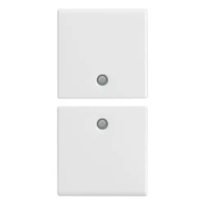 Vimar Две клавиши 1М для автоматизации, белые, 14751
