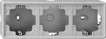 Рамка для открытого монтажа тройная