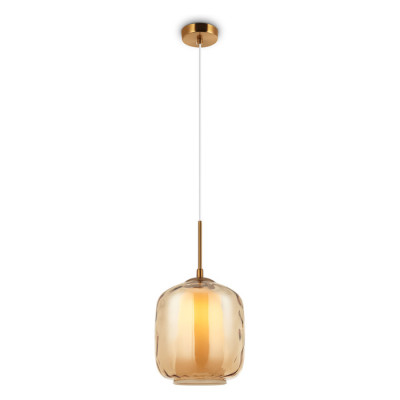 Modern Подвесной светильник Цвет: Латунь антик, 1х40W E27