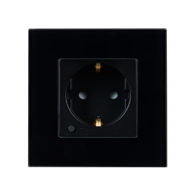 050216 - Розетка электрическая с Zigbee управлением SCT-OMALI-EUZB1-PL-BK (240V, 16A, Zigbee) (Arlight, -)