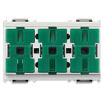 Vimar Три кнопки качающиеся, белые, 16981.B