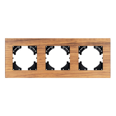 051276 - Рамка из натурального дерева FRM-XSILO-WD-3-SNL (Arlight, -)