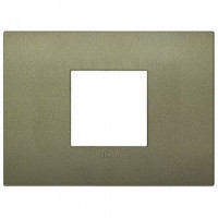 19652.77 - Vimar Накладка CLASSIC на 2 модуля центрально зеленая матовая