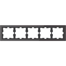 D-Life Рамка 5-ная, черн. оникс,