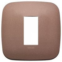 19671.24 - Vimar Накладка ROUND на 1 модуль бронза матовая