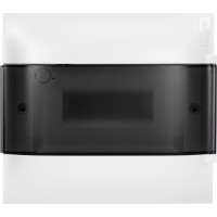 Legrand Practibox S Пластиковый щиток Навесной 1X8 Дымчатая дверь, 134618