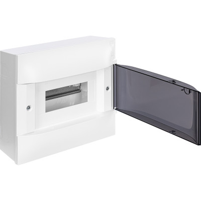 Legrand Practibox S Пластиковый щиток Навесной 1X8 Дымчатая дверь, 134618