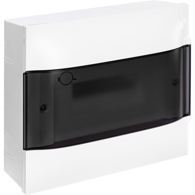 Legrand Practibox S Пластиковый щиток Навесной 1X8 Дымчатая дверь, 134618