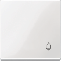 SM Клавиша 1-ная символом "Звонок", полярно-бел.