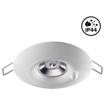 Novotech 370789 SPOT NT21 293 белый Светильник встраиваемый влагозащищенный IP44 GU10 50W 220V WATER