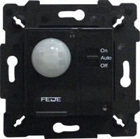 FD28604-M Fede Fede Выключатель с ИК-датчиком, с суппортом 800Вт 250В~, черный