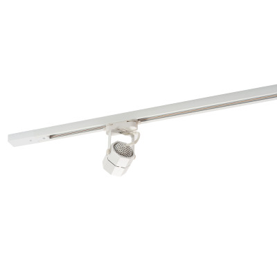 Denkirs DK6004-WH Трековый светильник IP 20, 50 Вт, GU10, белый, алюминий