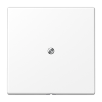 Кабельный вывод с разгрузкой натяжения; дюропласт; белый матовый, LS990AWWM Кабельный вывод с разгрузкой натяжения; дюропласт; белый матовый, LS990AWWM