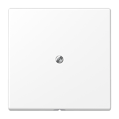 Кабельный вывод с разгрузкой натяжения; дюропласт; белый матовый, LS990AWWM