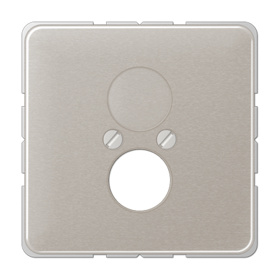 Крышка для 2-х гнезд; платина, CD562PT