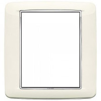 Vimar Накладка с закруглениями для 8 модулей арктическая белая, 20698.C01