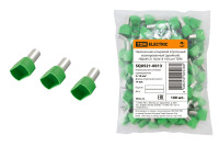 Наконечник штыревой втулочный изолированный (двойной) НШвИ (2) 16,0х14 100 шт) TDM Electric, SQ0521-0013 Наконечник штыревой втулочный изолированный (двойной) НШвИ (2) 16,0х14 100 шт) TDM Electric, SQ0521-0013